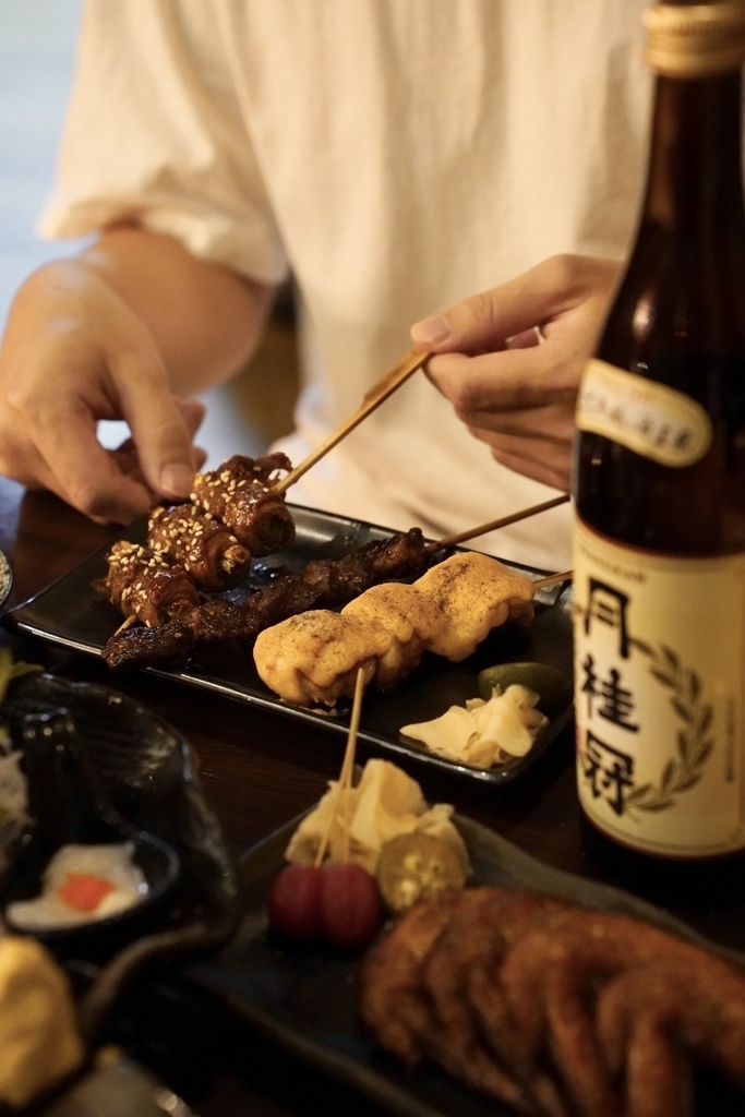 Huki富氣水產月桂冠清酒遼寧夜市美食-串燒.jpg