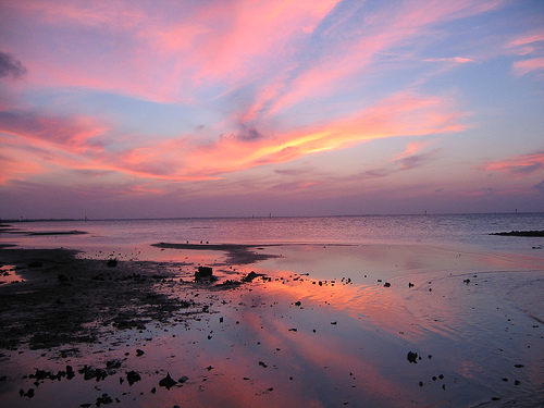 S. Parde Island, TX Sunset