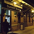 晚上回來紐澤西SUMMIT火車站