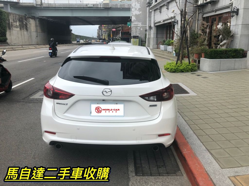 WCM中古收車實例 2018年 Mazda3馬自達中古車收購。