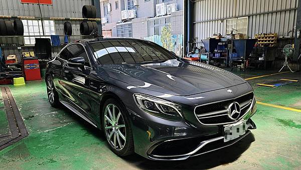M-BENZ S63 AMG (M157) 進廠保養 (LI