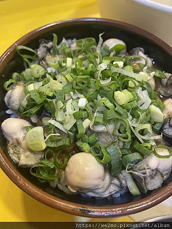 蚵仔魯肉蓋飯