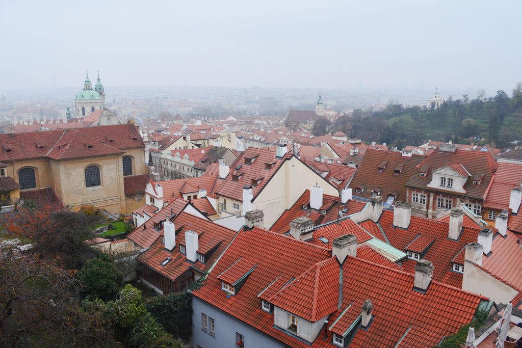 布拉格城堡遠眺