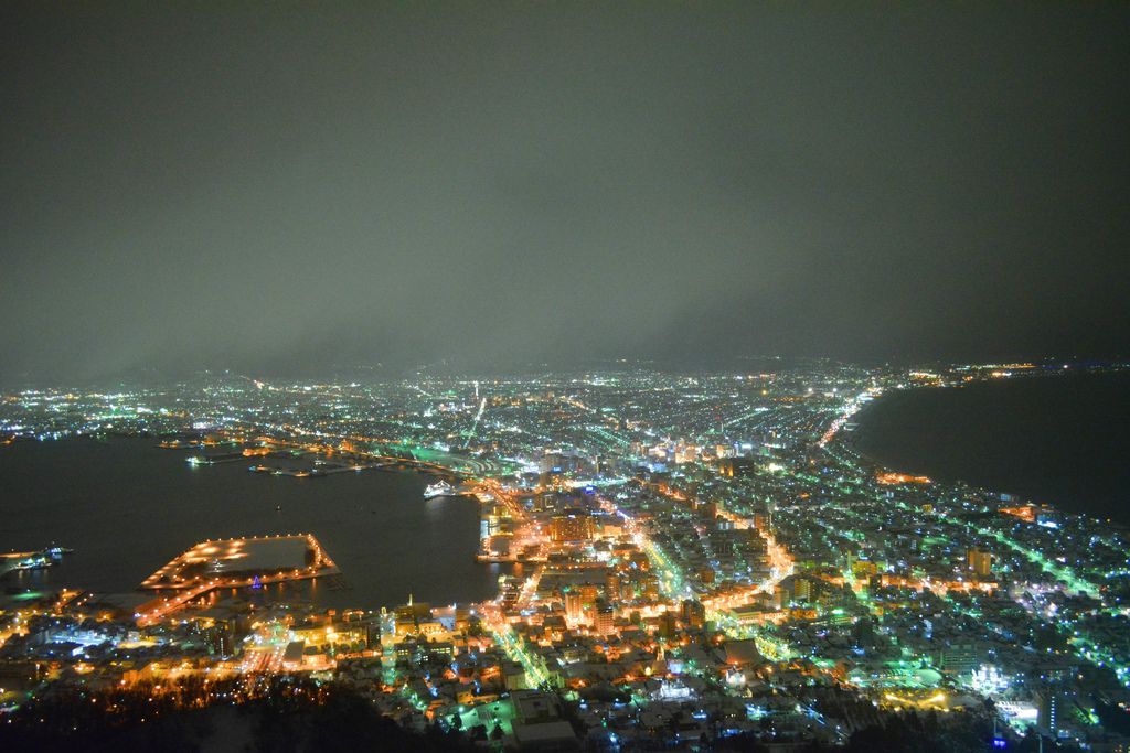 函館夜景 Hakodate night view