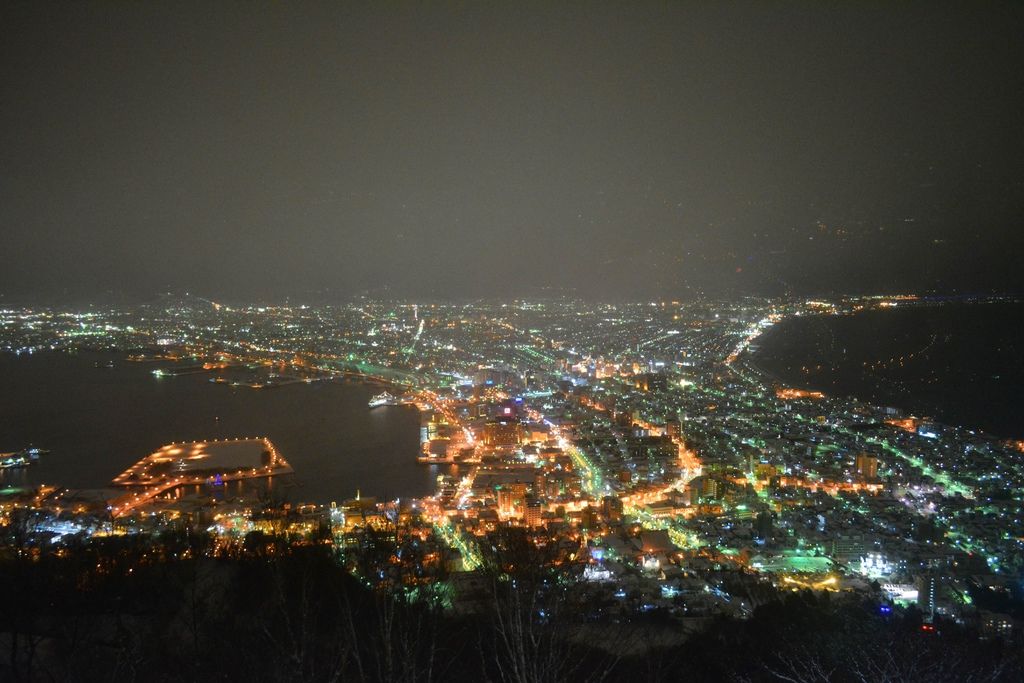 函館夜景 Hadodate night view