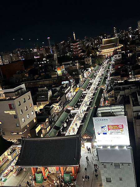 很急的夜景@東京 淺草文化觀光中心