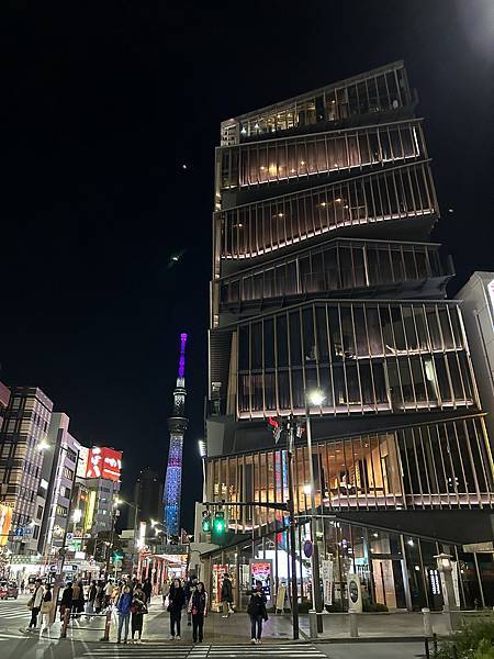 很急的夜景@東京 淺草文化觀光中心