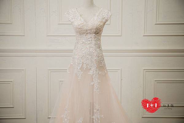 手工婚紗推薦:女神系禮服