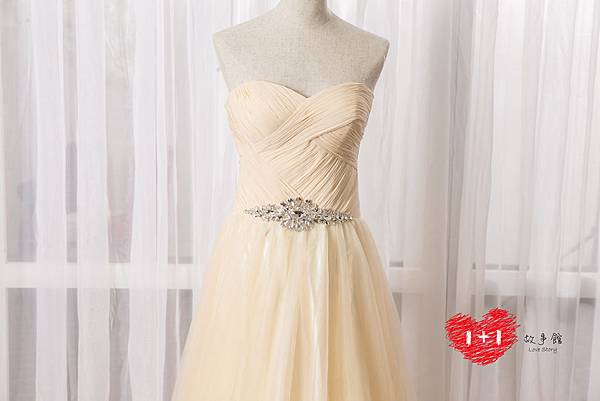 手工婚紗推薦:至愛之美晚禮服