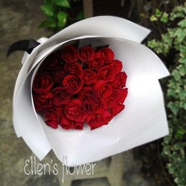 [AE013]青春年華__33朵紅玫瑰花束$1850.jpg