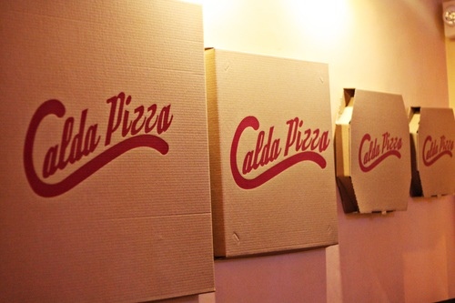 Calda Pizza 盒子大小 siza