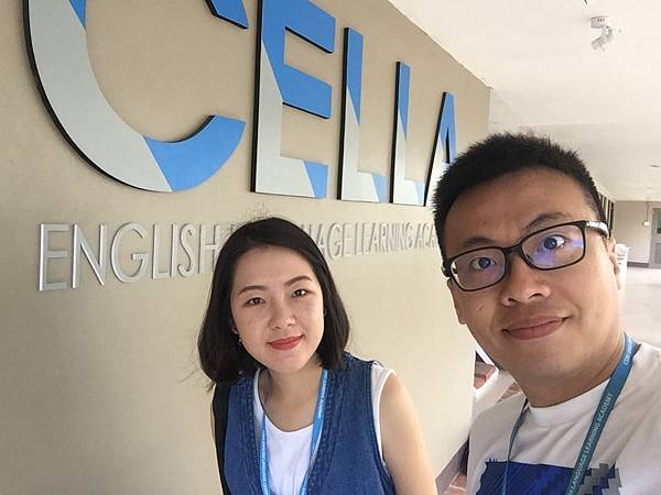 顧問Amy和Pei.  這次來到了Cella學校。cella學校一樣有兩個校區。首先先來介紹cella1校區。 (1).jpeg