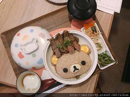 中山站｜拉拉熊茶屋卡通主題餐廳，好吃又好拍特色日式定食｜Rilakkuma Cha-Ya  (5).jpg