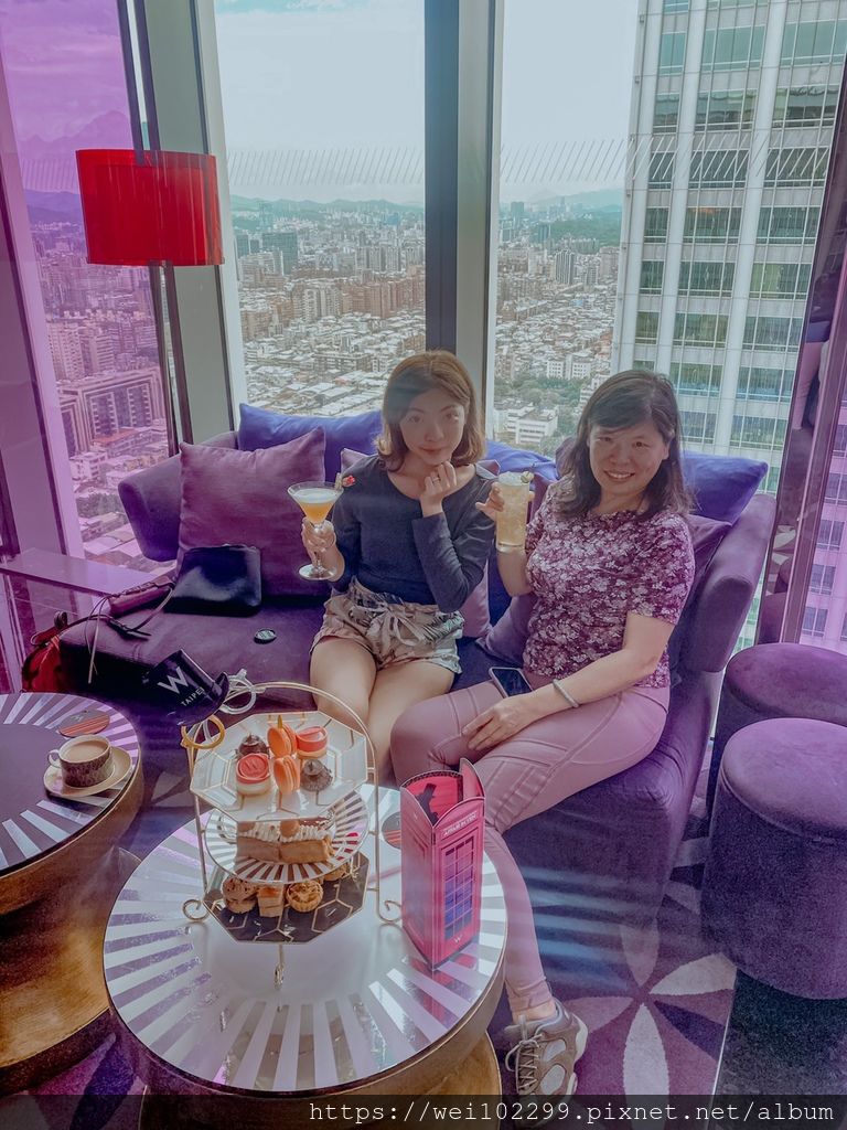 W Hotel Yen Bar 31樓高樓景觀101的雙人午茶2020套餐菜單、價格與食記（咖啡茶點喝到飽）台北貴婦必吃高檔台北午茶推薦47.jpg