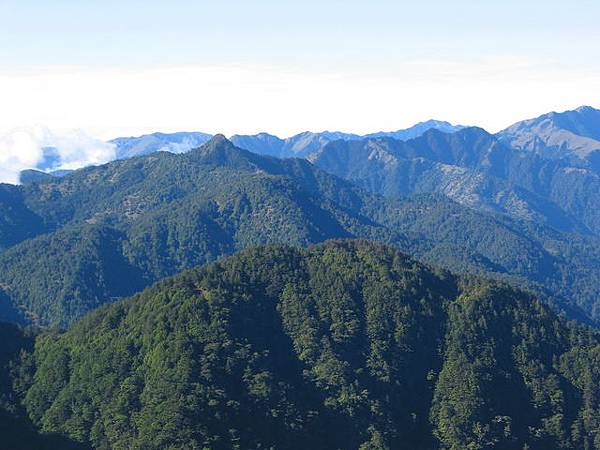 三尖之達芬尖山