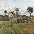 24畢沙羅 Camille Pissarro 圖爾度榮格爾地方的小路 1872.JPG