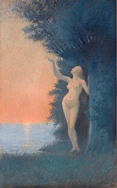 51 Alphonse Osbert 告別太陽 1893.JPG