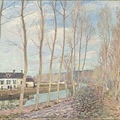 60 Alfred Sisley 希斯里 羅安運河 1892.JPG