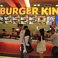 曼谷機場的Burger king~