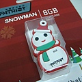 2011聖誕禮物_參加博客來活動抽到的雪人隨身碟
