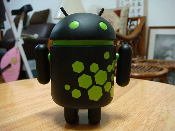 我的是黑色綠點點