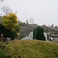 民宿範圍很廣，還有水池造景