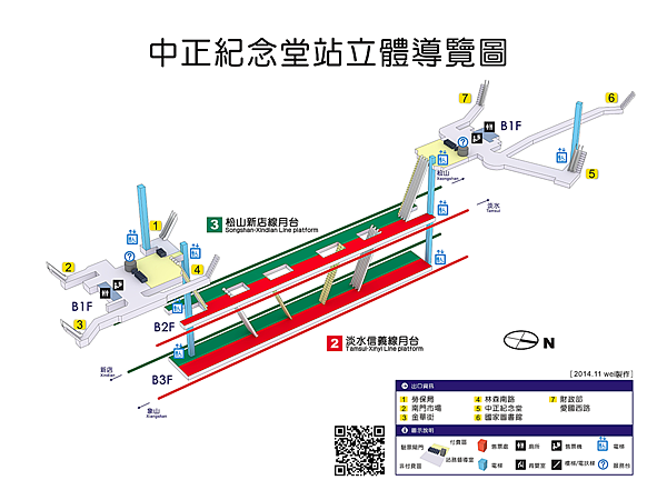 中正紀念堂站(201411)