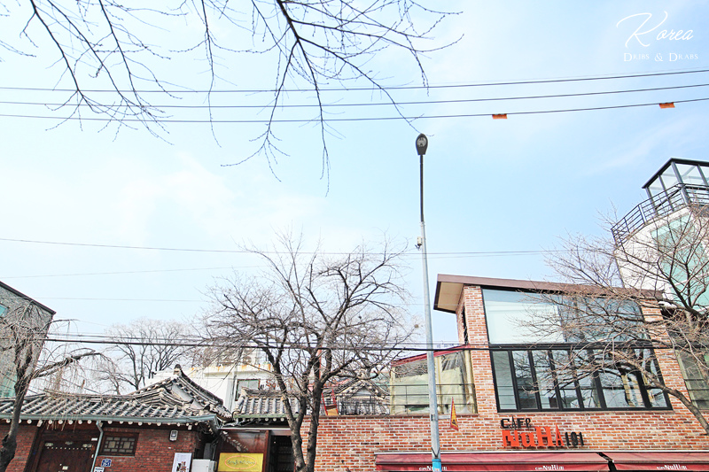 서촌의 문화를 담은 거리의 문구샵과 카페, 창작물의 싱그러움으로 가득함.