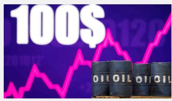 世銀警告：國際油價可能因中東衝突中斷漲破每桶100美元