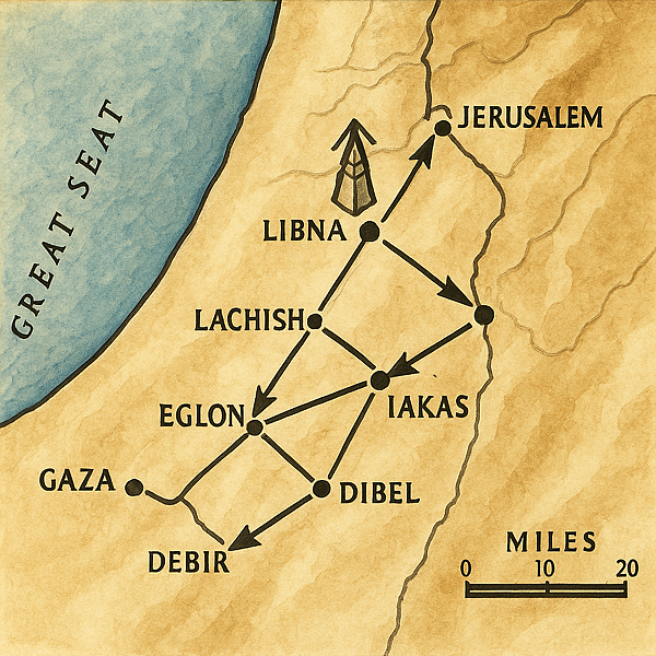 【靈修心得251130】攻克南方諸城