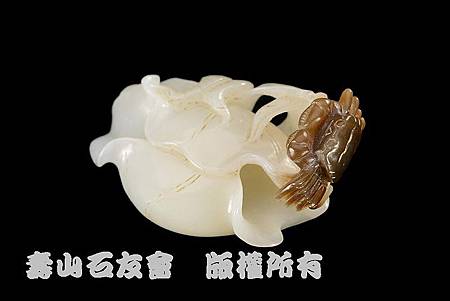 C0160c_和闐玉_巧色荷蟹 C0160c_和闐玉_巧色荷蟹