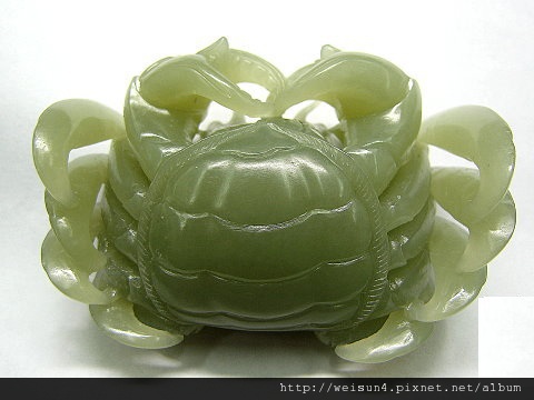 C1849_和闐青玉_螃蟹-3