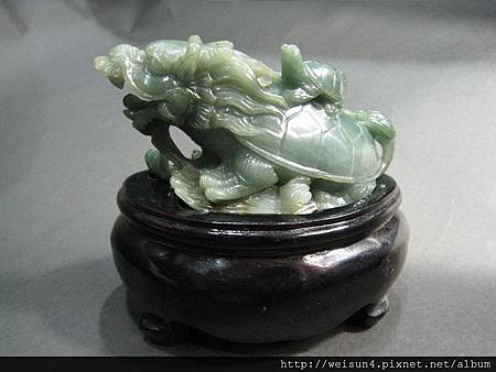 緬甸玉_龍龜 緬甸玉_龍龜