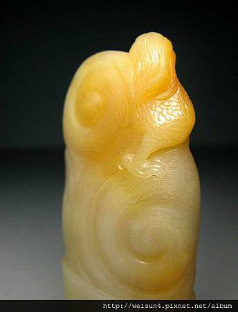 壽山石_芙蓉_水龍鈕章(林平)-3 壽山石_芙蓉_水龍鈕章(林平)-3