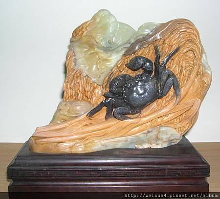 C0271_壽山石_仙遊_稻蟹(林樹岳) C0271_壽山石_仙遊_稻蟹(林樹岳)
