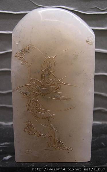 C0312_壽山石_坑頭魚鱗凍_蝦薄意長章 C0312_壽山石_坑頭魚鱗凍_蝦薄意長章