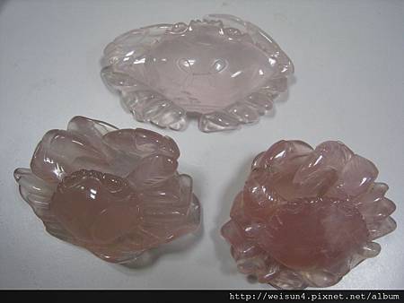 水晶_粉晶_螃蟹_3 水晶_粉晶_螃蟹_3