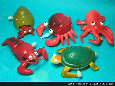 C1797_發條行走 海中動物_TOMY C1797_發條行走 海中動物_TOMY