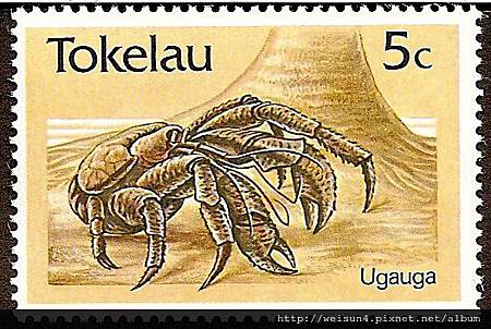 C1498_椰子蟹_Tokelau_1986 C1498_椰子蟹_Tokelau_1986
