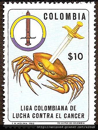 C1501_防癌_Colombia_1980