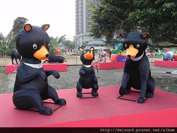 竹北燈會_DSCN0687_台灣黑熊