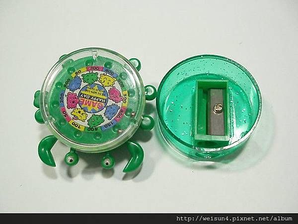C1999_文具_削筆器_螃蟹輪盤