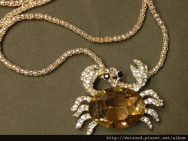 首飾_項鍊_C1972_玫瑰金螃蟹.JPG