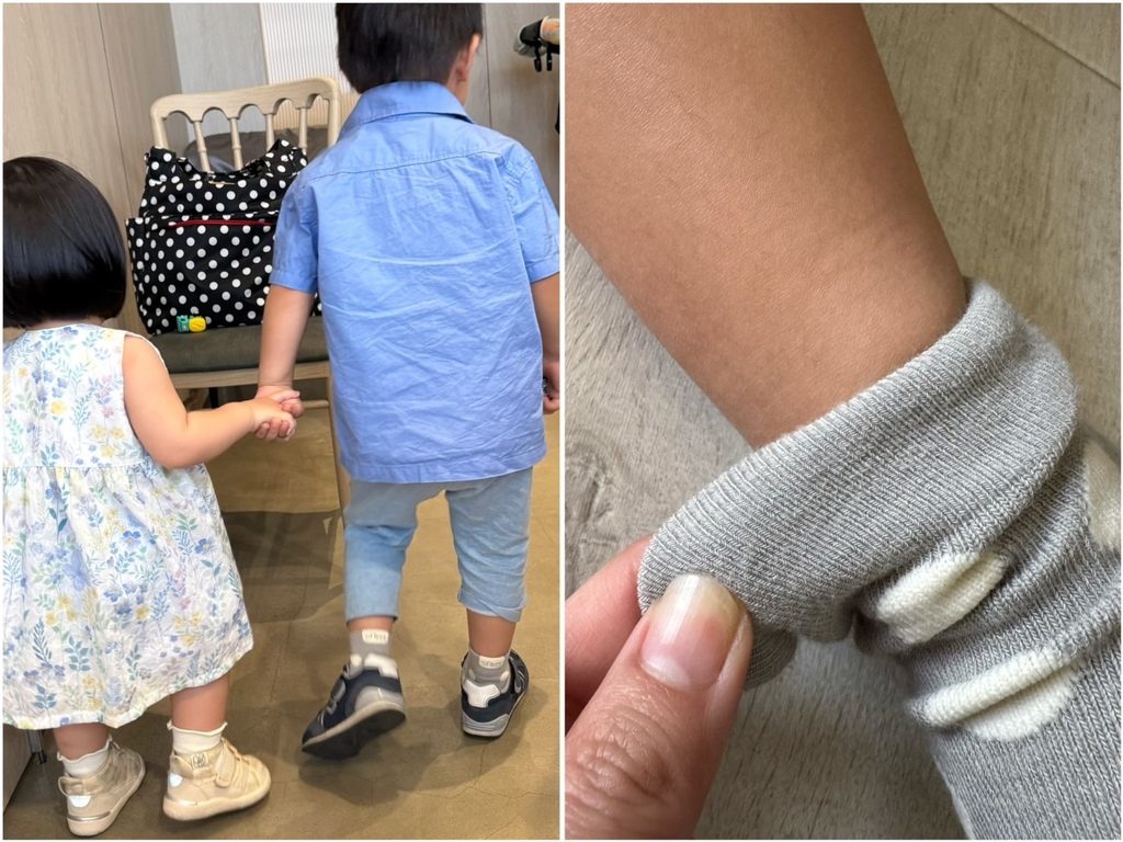[育] 幼兒必備吸汗除臭襪.ᐟ 開箱 sNug 健康童襪 穿