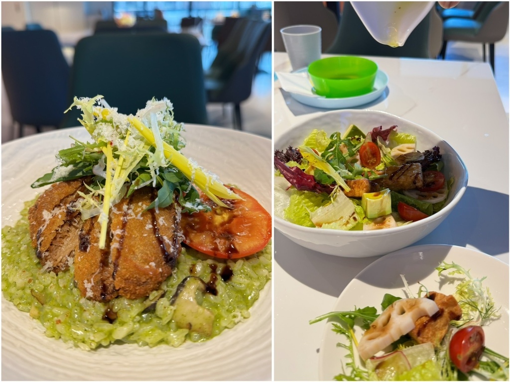 [吃] 桃園高鐵 青埔美食推薦 - 186蔬食餐酒館 吃素小