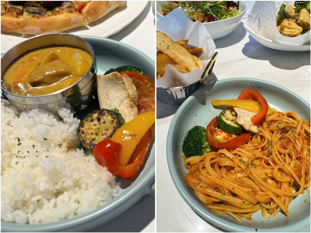 [吃] 桃園高鐵 青埔美食推薦 - 186蔬食餐酒館 吃素小