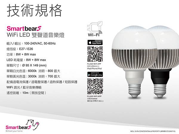 WiFi LED 音樂燈