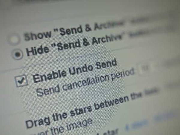Gmail_Undo Send Button