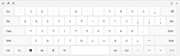 Win_UI_協助工具_鍵盤_螢幕小鍵盤WK