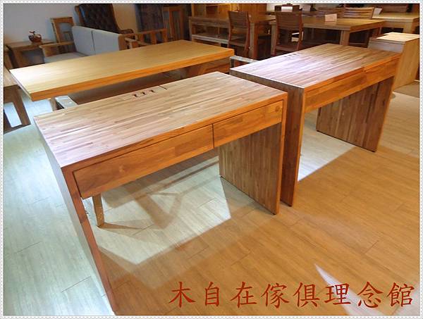 柚木單抽書桌含抽板 1.JPG 柚木單抽書桌含抽板 1.JPG
